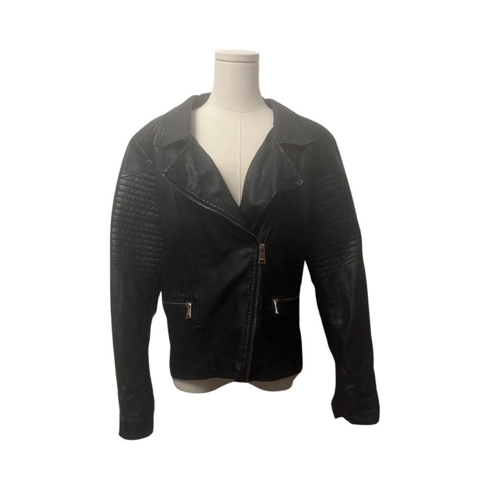 BEBE pleather jacket